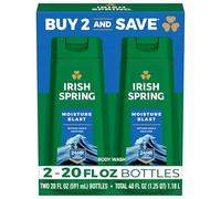 Irish Spring Moisture Blast Lot de 2 flacons de gel douche pour homme