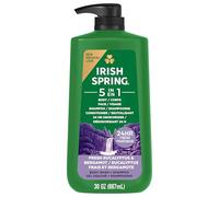 Irish Spring Nettoyant corporel 5 en 1, pompe de 90 ml
