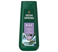 Irish Spring Nettoyant corporel 5 en 1 pour homme, 20 onces