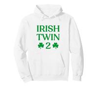 Irish Twin 2 Funny St Patricks Day Women Men Kids Twins Sweat à Capuche