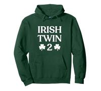 Irish Twin 2 Funny St Patricks Day Women Men Kids Twins Sweat à Capuche