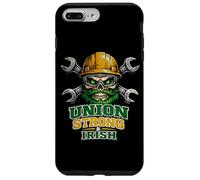 Irish Union Strong and Irish Skull Casque Rigide St Patrick Coque pour iPhone 7 Plus/8 Plus