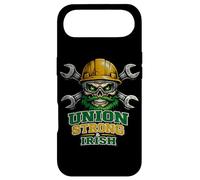 Irish Union Strong and Irish Skull Casque Rigide St Patrick Coque pour iPhone Air