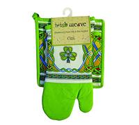Irish Weave Oven Glove And Pot Holder