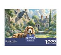 Irish Wolfhound 1000 Pièces Puzzle pour Adultes De Détente & Relaxation Jouets De Jeu Stimulants Cadeau Unique 38x26cm/1000pcs