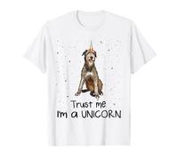 Irish Wolfhound Fais-moi confiance, je suis un chien licorne T-Shirt
