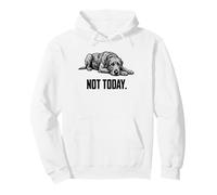 Irish Wolfhound Not Today Dog Lover Sweat à Capuche