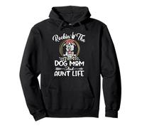 Irish Wolfhound Rocking The Dog Mom & Aunt Life Mothers Day Sweat à Capuche