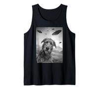 Irish Wolfhound UFO Dog Lover Débardeur