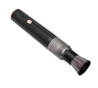 Irishom Aspirateur à Main sans Fil Mini Moulin à café Dissolvant ABS 1500mAh 42000 TR/Min Forte Brosse D'aspiration Souffleur pour Les Utilisateurs de Voyage de Bureau Domicile (Noire)