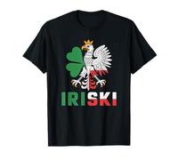 Iriski Demi Irlande Pologne Irlande Pologne Saint Patrick T-Shirt