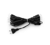 Irislights Guirlande lumineuse extra Irislights. noire 20 boules