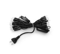 Irislights Guirlande lumineuse extra Irislights. noire 35 boules