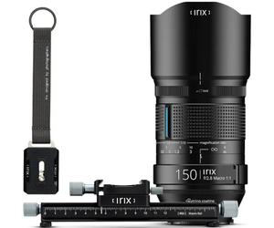 IRIX 150mm F/2.8 Macro 1:1 Dragonfly Canon EF + Macro Rail + Key Ring