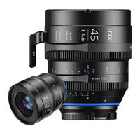 Irix Cine 45mm T1.5 Objectif vidéo pour Micro 4/3 (impérial), Objectif 45mm pour Micro 4/3, 8K UHD, Full Frame, Mise au Point Min 40 cm, Filetage Avant, Monture magnétique, 1186 g, Tournage Film