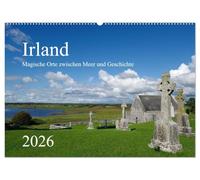 Irland - Magische Orte zwischen Meer und Geschichte (Wandkalender 2026 DIN A2 quer), CALVENDO Monatskalender: Dieser Kalender weckt Reiselust und ... der grünen Insel direkt zu Ihnen nach Hause.