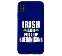 Irlandais et Plein de Manigances Fête de la St Patrick Coque pour iPhone XS Max
