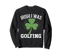 Irlandais, Je jouais au Golf Lucky St Patricks Day Shamrock Sweatshirt