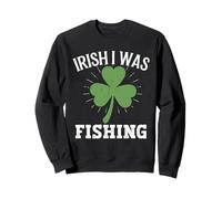 Irlandais, Je pêchais Lucky St Patricks Day Shamrock Clover Sweatshirt