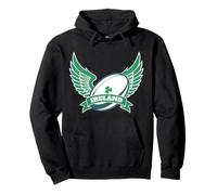 Irlande Ballon de rugby avec ailes Sweat à Capuche