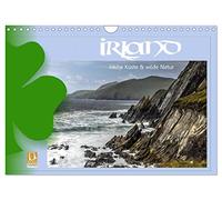 Irlande - Côte rugueuse et nature sauvage, Version française (Calendrier mural 2026 DIN A4 portrait), Calendrier CALVENDO mensuel