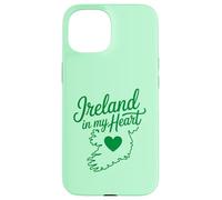 Irlande dans Mon cœur Coque pour iPhone 15