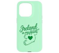 Irlande dans Mon cœur Coque pour iPhone 15 Pro