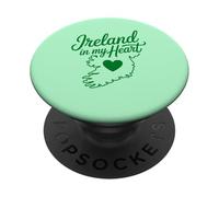 Irlande dans Mon cœur PopSockets PopGrip Adhésif