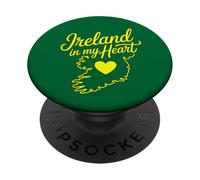 Irlande dans Mon cœur PopSockets PopGrip Adhésif