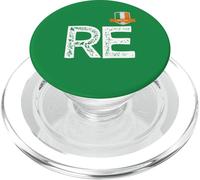 Irlande Drapeau Irlandais humanitaire Lettre R et E Éire Irlande PopSockets PopGrip pour MagSafe