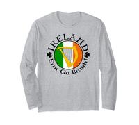 Irlande Erin Go Bragh! Harpe Irlandaise Manche Longue
