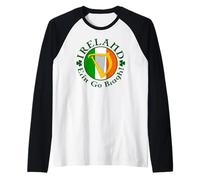 Irlande Erin Go Bragh! Harpe Irlandaise Manche Raglan