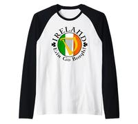 Irlande Erin Go Bragh! Harpe Irlandaise Manche Raglan