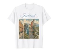 Irlande Europen Monuments emblématiques côtes pittoresques plages T-Shirt