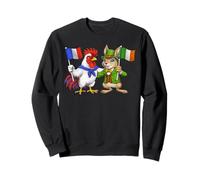 Irlande France Drapeau Irlandais Français Racines Sweatshirt