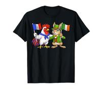 Irlande France Drapeau Irlandais Français Racines T-Shirt