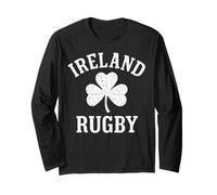 Irlande Rugby Cloverleaf Manche Longue