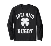 Irlande Rugby Cloverleaf Manche Longue