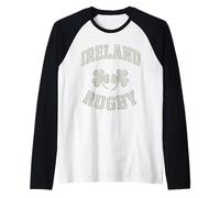 Irlande Rugby Cloverleaf Manche Raglan