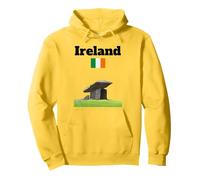 Irlande Souvenir préhistorique mégalithe Ancien artefact Irlandais Sweat à Capuche