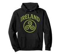 Irlande Triskel The Smiing Irish Eyes Celtic Triple Spirale Sweat à Capuche