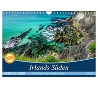 Irlands fanzinierender Süden (Wandkalender 2026 DIN A4 quer), CALVENDO Monatskalender: Lassen Sie sich Verzaubern von der Schönheit der südirischen Landschaften.