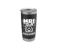 IRM Tech - Sans métal - Imagerie par résonance professionnelle Gobelet isotherme en acier inoxydable double paroi