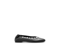 Iro - Ballerines en cuir Tutu Studs - Femme - Chaussures - Noir - Taille: 36 EU