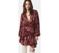 IRO Paris Azula Dress Multico Burgundy Taille: XXS | Robes Mini Outlet | Femme | Marron