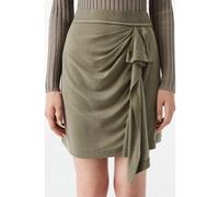 IRO Paris Edma Skirt Light Khaki Taille: L | Mini Jupes Outlet | Femme | Marron