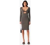 IRO Paris Eugenia Dress In Stone Grey Taille: M | Robes Mini Outlet | Femme | Gris