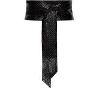 IRO Paris Nera Reptile Black Taille: 75 | Ceintures Outlet | Femme | Le Noir
