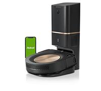 iRobot Aspirateur Robot Roomba s9+ connecté Via Wi-FI avec système d'autovidage - Technologie PerfectEdge® avec Brosse de Coins et 2 extracteurs en Caoutchouc Multi-Surfaces Plus Larges - Power Boost