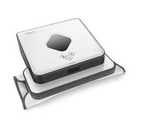 iRobot Robot nettoyeur de sols Braava 390t silencieux pour plusieurs pièces Blanc G